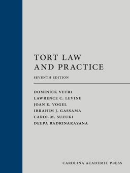 Tort Law and Practice