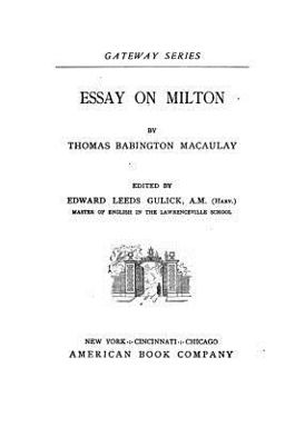 Essay on Milton