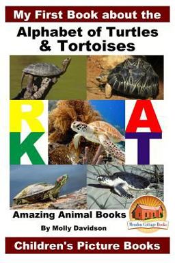 My First Book about the Alphabet of Turtles and Tortoises - Amazing Animal Books - Children's Picture Books