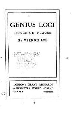 Genius Loci, Notes on Places