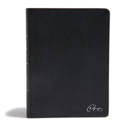 KJV Spurgeon Study Bible, Black Genuine Leather KJV Spurgeon Study Bible, Black Genuine Leather