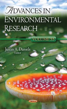 Advances in Environmental Research  9781536108880 Front Cover