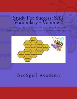 Study for Success: SAT Vocabulary - Volume 2 Study for Success: SAT Vocabulary - Volume 2