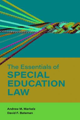 Essentials of Special Education Law  9781538150030 Front Cover