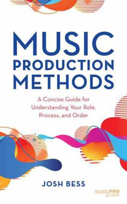 Music Production Methods A Concise Guide for Understanding Your Role, Process, and Order  9781538156261 Front Cover