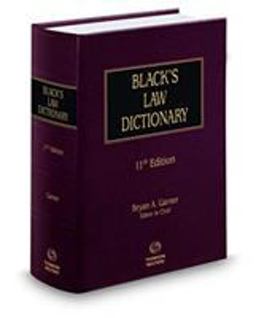 Black's Law Dictionary:  9781539229759 Front Cover