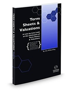 Term Sheets and Valuations 2017:  9781539229827 Front Cover