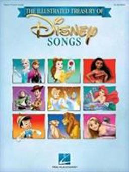 Illustrated Treasury of Disney Songs 7th 9781540015303 Front Cover