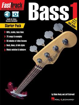 Fasttrack Bass Method: Starter Pack  9781540022042 Front Cover