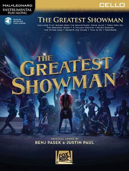 Greatest Showman Instrumental Play-Along Series for Cello - Book/Online Audio  9781540028495 Front Cover
