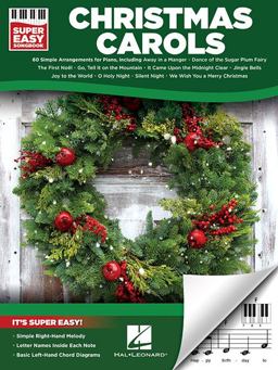 Christmas Carols - Super Easy Songbook  9781540029133 Front Cover