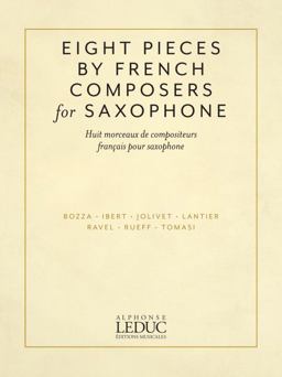 Eight Pieces by French Composers for Saxophone