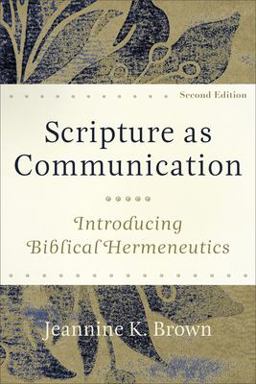 Scripture As Communication