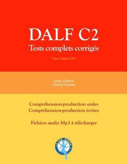 Dalf C2 Tests Complets Corrigï¿½s  9781541029668 Front Cover