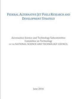 Federal Alternative Jet Fuels Research and Development Strategy