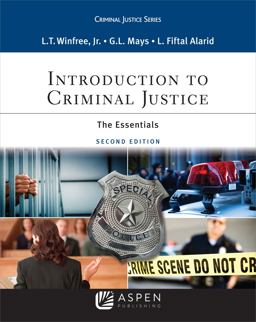 Introduction to Criminal Justice The Essentials 2nd 9781543800241 Front Cover