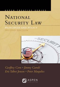 Aspen Treatise for National Security Law Principles and Policy 2nd 9781543802788 Front Cover