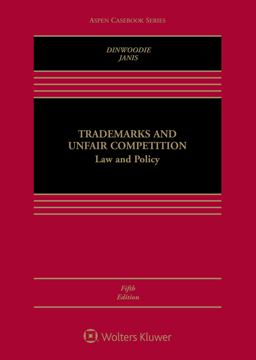 Trademarks and Unfair Competition Law and Policy 5th 9781543803310 Front Cover