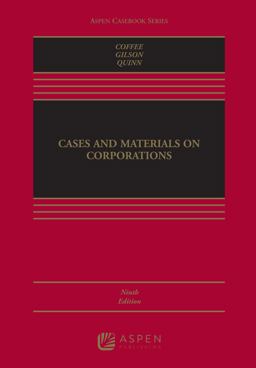 Cases and Materials on Corporations:  9781543804430 Front Cover