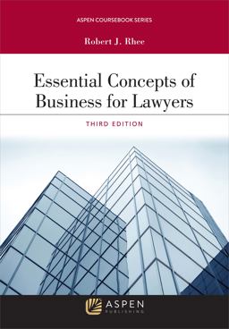 Essential Concepts of Business for Lawyers: 3rd 9781543804560 Front Cover