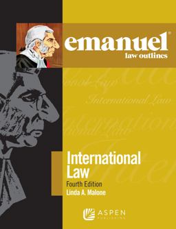 Emanuel Law Outlines for International Law 4th 9781543805871 Front Cover