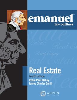 Emanuel Law Outlines for Real Estate 4th 9781543807554 Front Cover