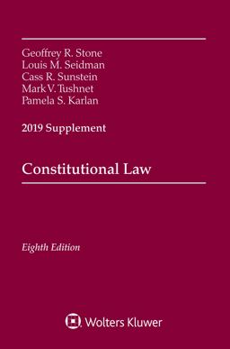 Constitutional Law Constitutional Law