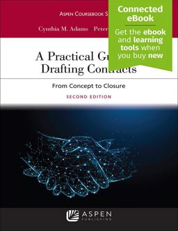 A Practical Guide to Drafting Contracts: From Concept to Closure 2nd 9781543810622 Front Cover