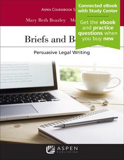 Briefs and Beyond Persuasive Legal Writing  9781543813913 Front Cover