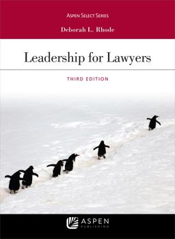 Leadership for Lawyers:  9781543820010 Front Cover
