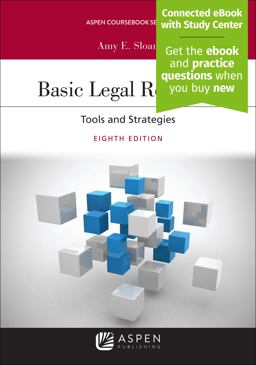 Basic Legal Research Tools and Strategies 8th 9781543825275 Front Cover