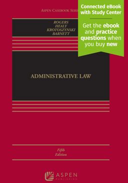 Administrative Law 5th 9781543825886 Front Cover