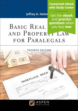 Basic Real Estate and Property Law for Paralegals 7th 9781543839555 Front Cover