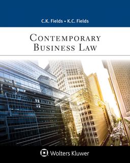 Contemporary Business Law  9781543845938 Front Cover