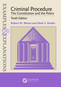Examples and Explanations for Criminal Procedure 10th 9781543846034 Front Cover