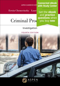 Criminal Procedure Investigation [Connected EBook with Study Center] 4th 9781543846072 Front Cover