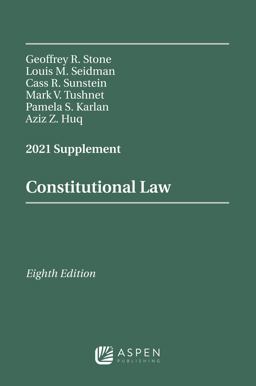 Constitutional Law Constitutional Law