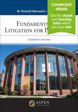 Fundamentals of Litigation for Paralegals 11th 9781543847116 Front Cover