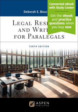     LEGAL RESEARCH+WRITING FOR PARALEGA  9781543847581 Front Cover