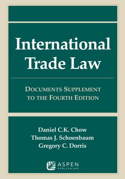 International Trade Law 4th 9781543850055 Front Cover