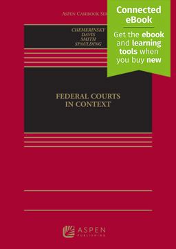 Federal Courts in Context  9781543850314 Front Cover