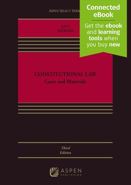 Constitutional Law Cases and Materials 3rd 9781543857689 Front Cover