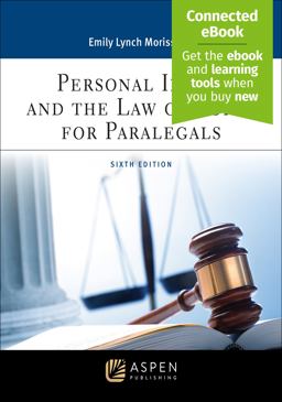 Personal Injury and the Law of Torts for Paralegals 6th 9781543858624 Front Cover