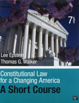 BUNDLE: Constitutional Law for a Changing America Short Course 7e + Constitutional Law for a Changing America Online Resource Center 9e