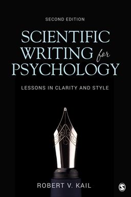 Scientific Writing for Psychology Lessons in Clarity and Style 2nd 9781544309620 Front Cover