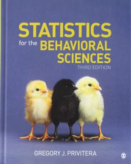 BUNDLE: Privitera: Statistics for the Behavioral Sciences, 3e + WebAssign Access Card