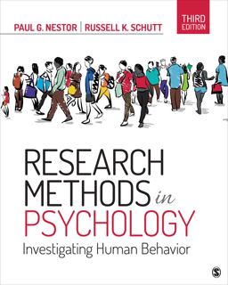 Research Methods in Psychology: Investigating Human Behavior  9781544323770 Front Cover