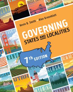 Governing States and Localities 7th 9781544325422 Front Cover