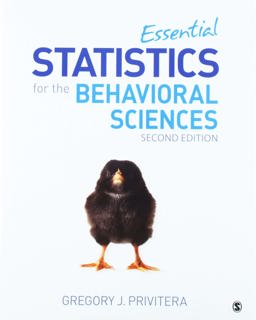 BUNDLE: Privitera: Essential Statistics for the Behavioral Sciences, 2e (Paperback) + Privitera: Student Study Guide with IBM® SPSS® Workbook for Essential Statistics for the Behavioral Sciences, 2e (Paperback)