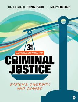 Introduction to Criminal Justice Systems, Diversity, and Change 3rd 9781544330754 Front Cover